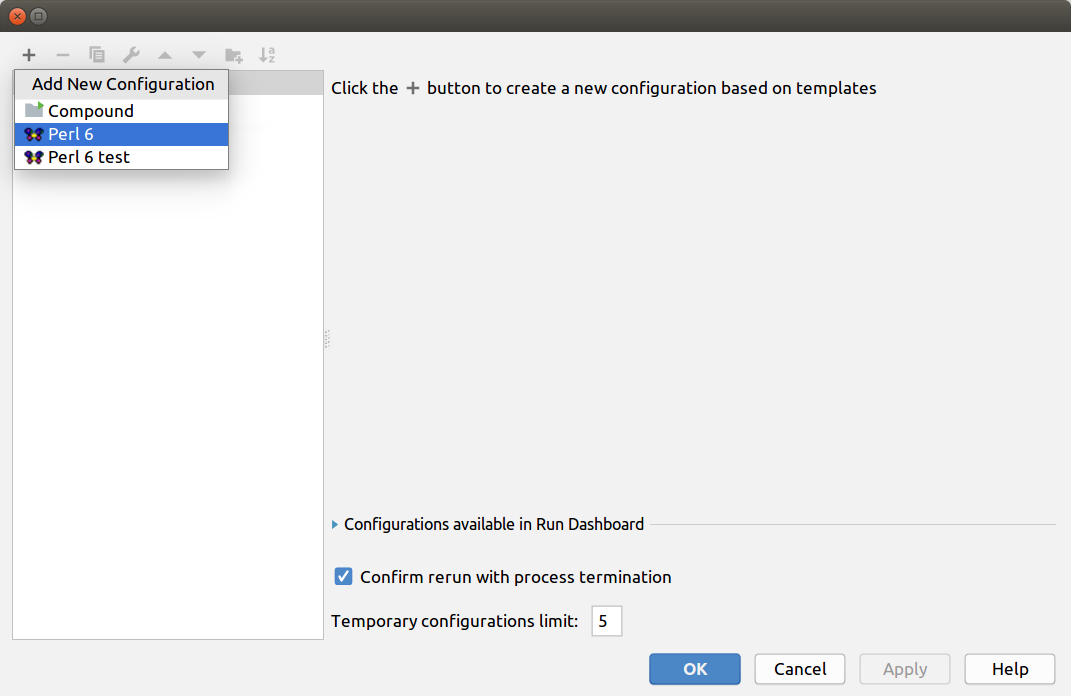 Add a run configuration